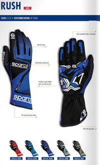 Thumbnail for Sparco Rush Kart Racing Glove