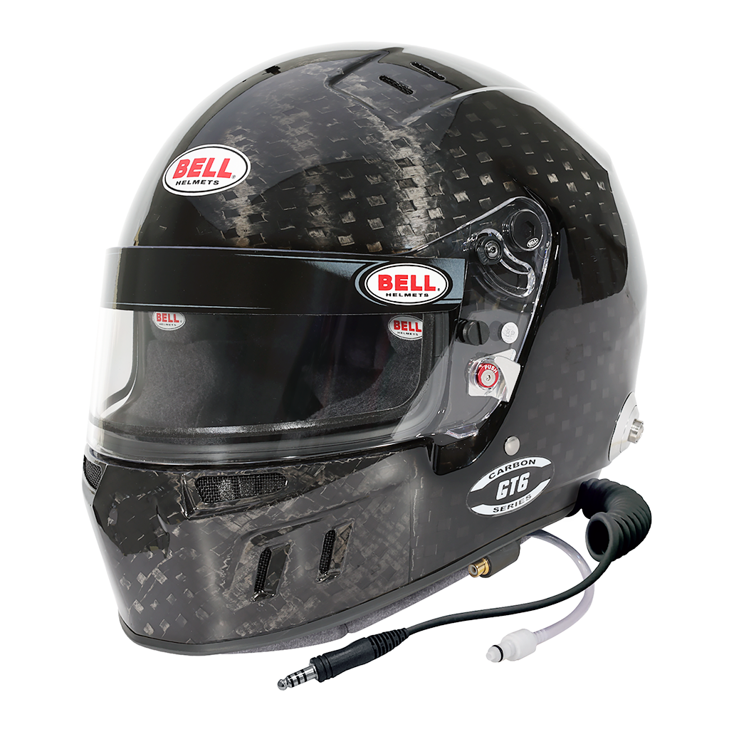 Bell GT6 RD-4C Carbon Fiber auto racing helmet FIA 8860 homologated