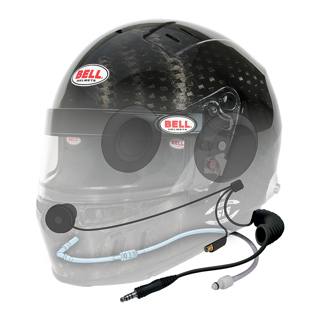 Lightweight Bell GT6 RD-4C Carbon Fiber helmet with advanced aerodynamics