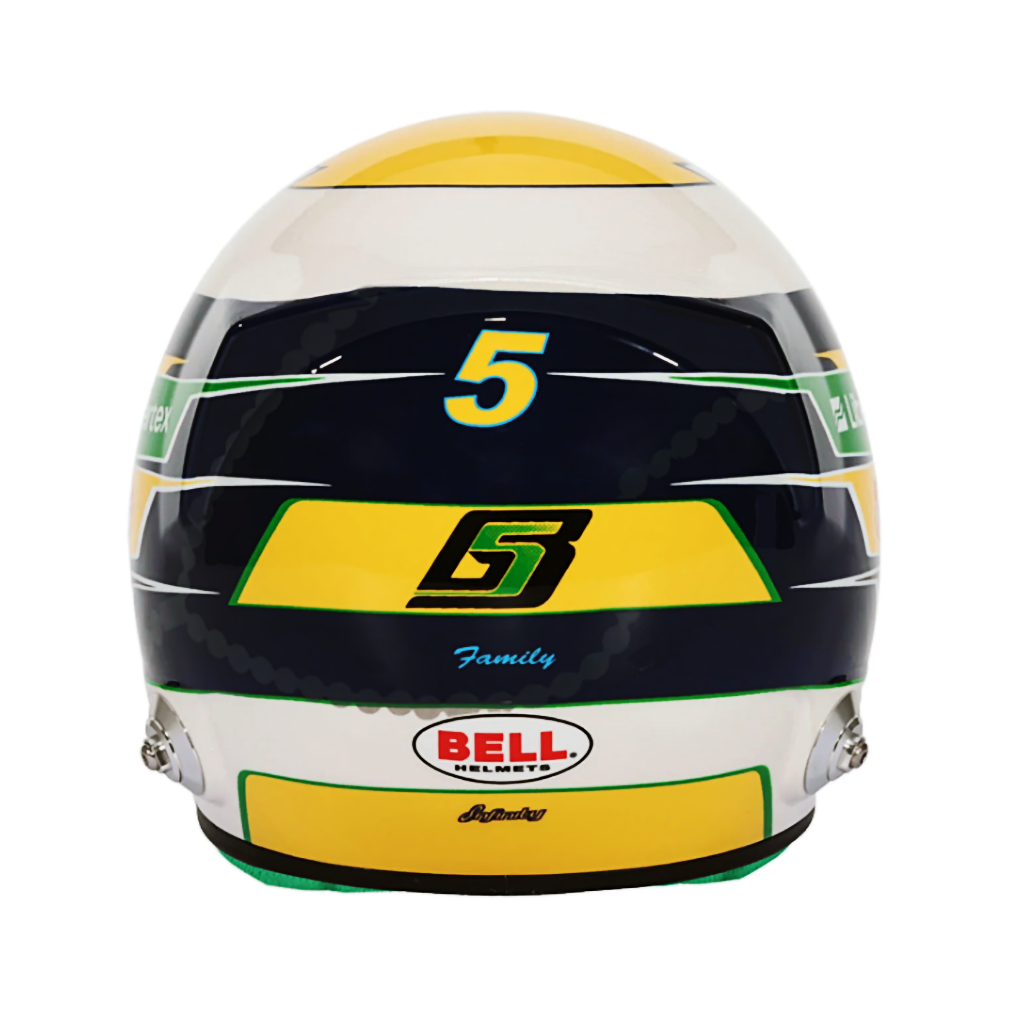 Bell HP77 Gabriel Bortoleto 1:2 Scale F1 Mini Helmet | Kick Sauber 2025 F1 Season