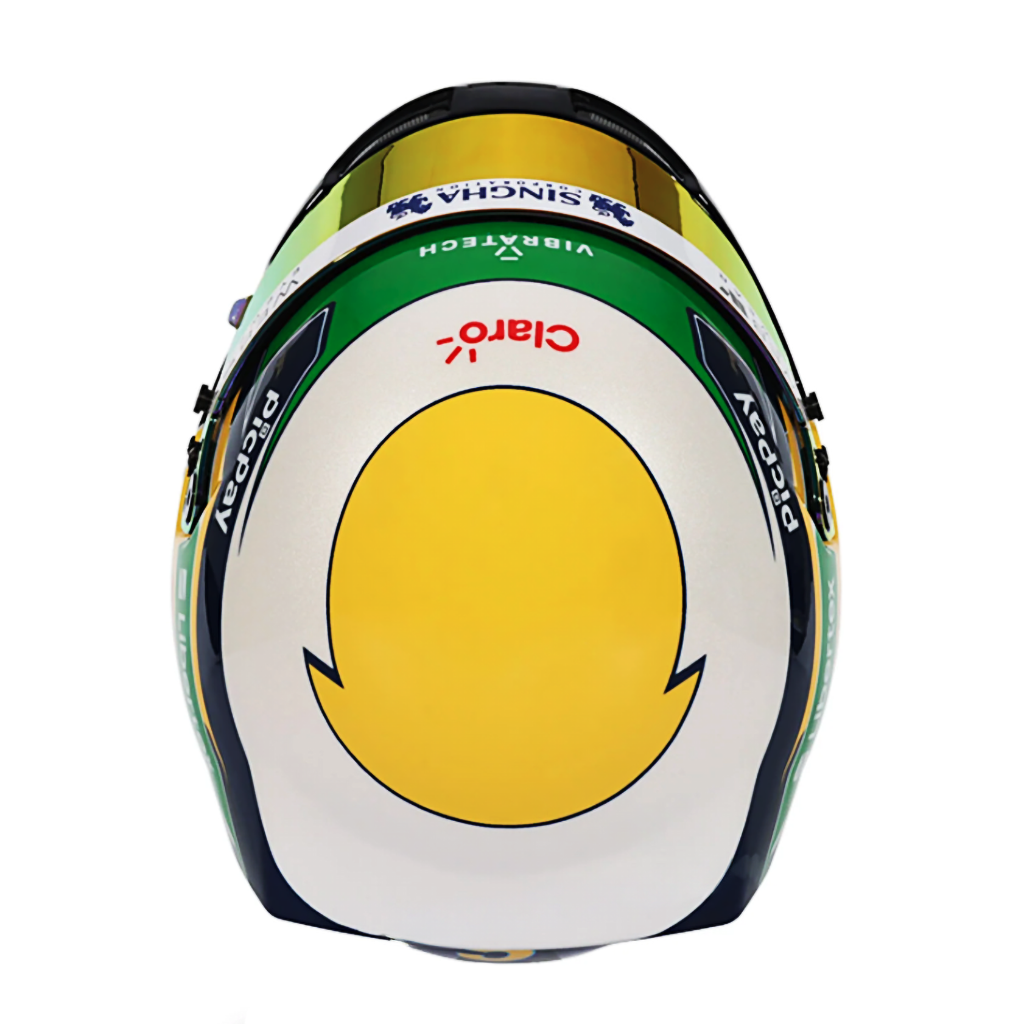 Bell HP77 Gabriel Bortoleto 1:2 Scale F1 Mini Helmet | Kick Sauber 2025 F1 Season