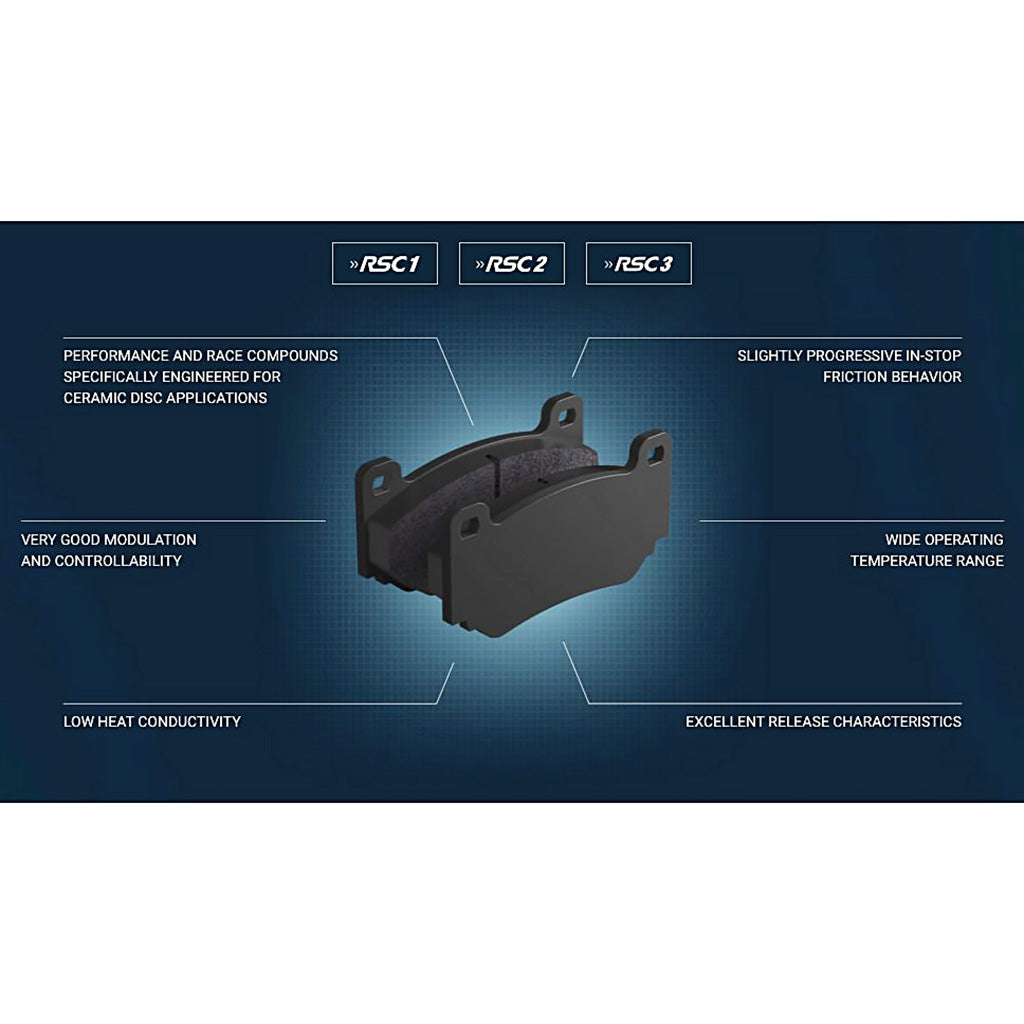 Pagid Racing Brake Pads No. 8187 (Rear) | CCM Rotors
