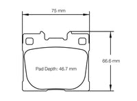 Thumbnail for Pagid racing brake pad shape no. 8300 for GR Corolla and GR Yaris