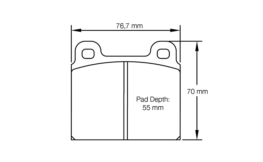 Pagid racing brakes 4501 & 4503 vintage Porsche, Ferrari, Lancia, and Alfa Romeo brake pads