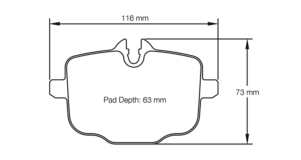 Pagid Racing Brake Pads No. 4932 (Rear)