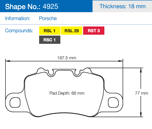 Pagid_4925_Brake_Pad_Sale_image