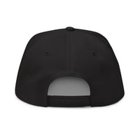 Thumbnail for Black cap back view on a white background