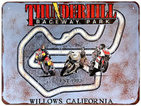 Thumbnail for Aluminum Sign Thunderhill Raceway Motorcycles