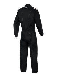 Thumbnail for Alpinestars Indoor Kart Racing Suit V2 black color rear view