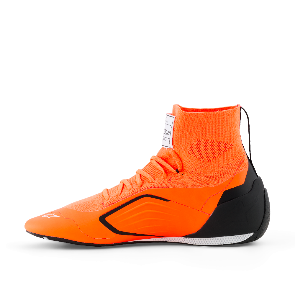 Alpinestars Supertech K Shoes orange black left side view image