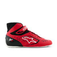 Thumbnail for Alpinestars Tech-1 KX v3 karting shoes red black white right side view