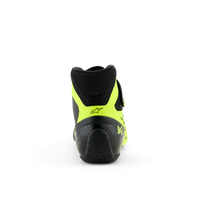 Thumbnail for Alpinestars Tech-1 KX v3 karting shoes yellow fluo black rear heel view
