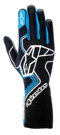 Thumbnail for alpinestars-tech-1-race-v4-nomex-Race-gloves-Black/Blue-Image