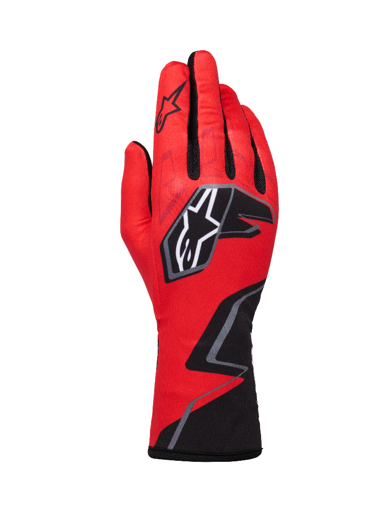 Alpinestars Tech-1 K Race V2 Graphic 1 Red karting gloves top logo image