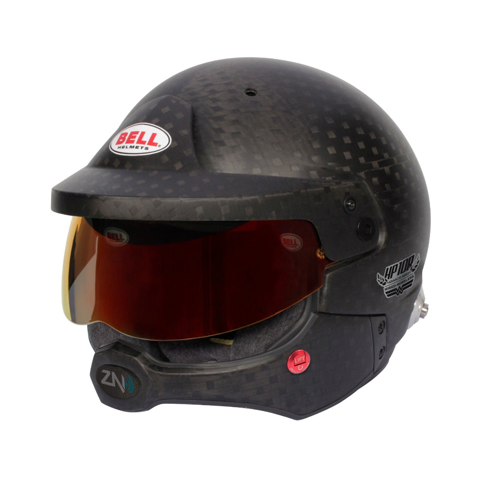 Bell HP10 Rally WW carbon helmet front left image