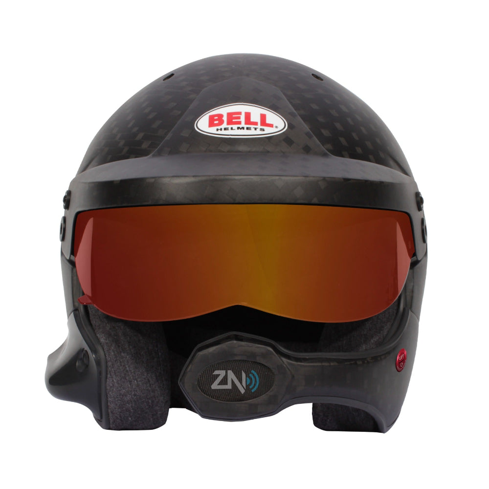 Bell HP10 Rally WW carbon helmet front view