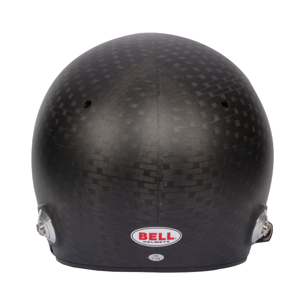 Bell HP10 Rally WW carbon helmet rear view image