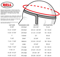 Thumbnail for bell-rs7k-carbon-fiber-karting-helmet-Size-Chart-Image