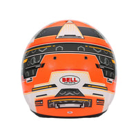 Thumbnail for Bell RS7-K PRO Stamina Anthracite Orange Karting Helmet top view