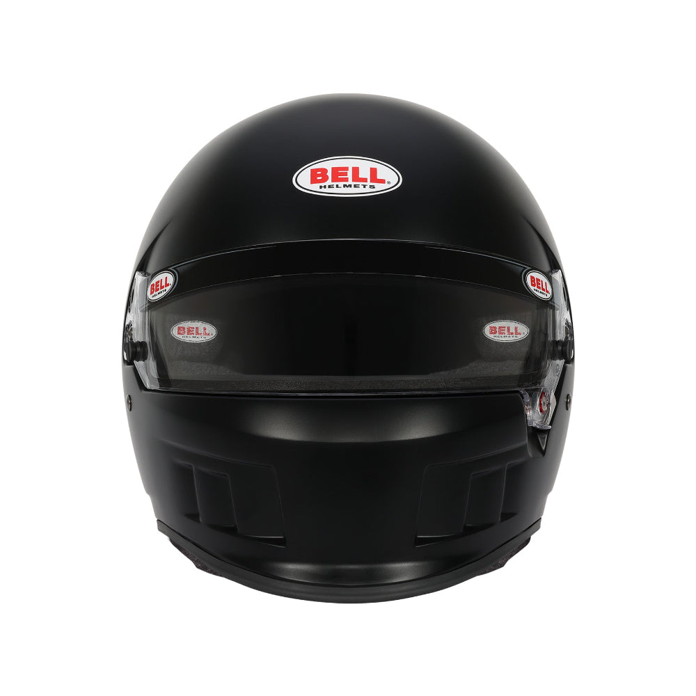 Bell XD-7 PRO SA2025 Matte Black helmet front view with visor