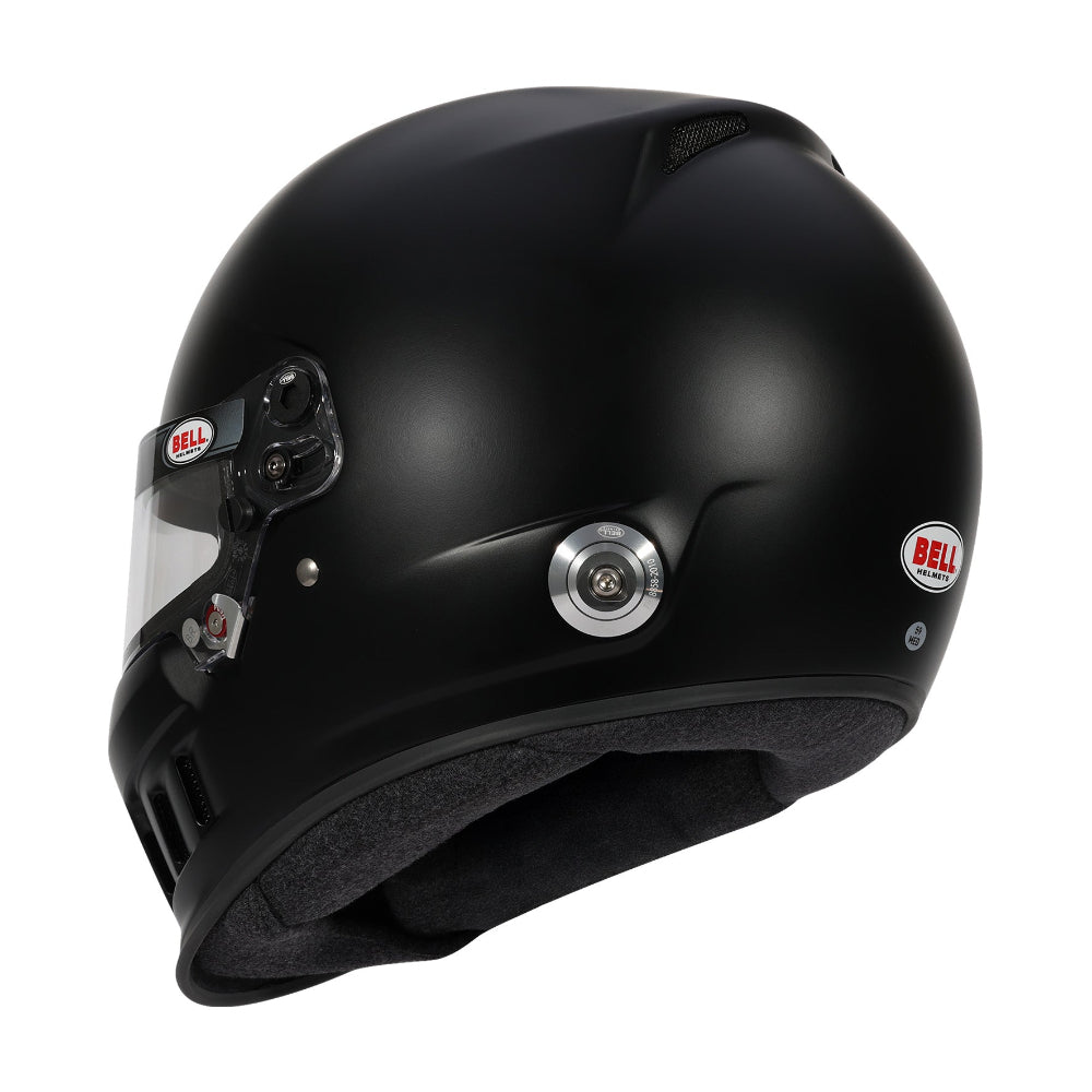 Bell XD-7 PRO SA2025 Matte Black helmet rear right angle