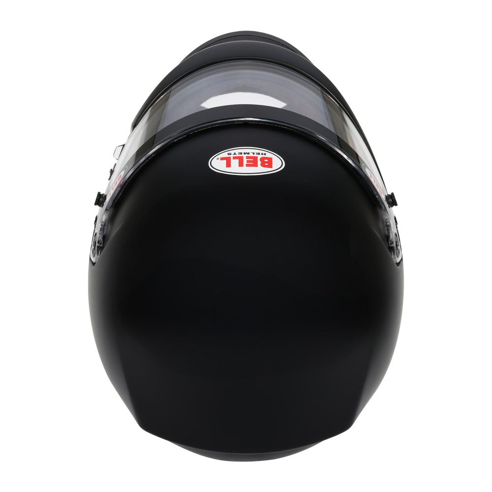 Bell XD-7 PRO SA2025 Matte Black helmet top view