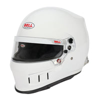 Thumbnail for Bell XD-7 PRO SA2025 White racing helmet front angle view