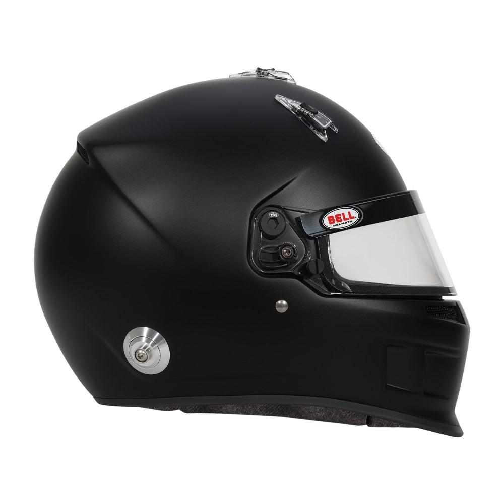 Bell XR7 Pro matte black helmet right side profile