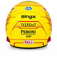 Thumbnail for Lewis Hamilton 2026 F1 Bell 1:2 scale mini helmet rear view on white background
