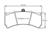 Thumbnail for Pagid Racing Brake Pads No. 1538 (Front)
