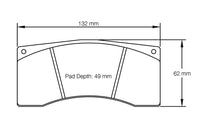 Thumbnail for Pagid Racing Brake Pads No. 1595 (Rear)
