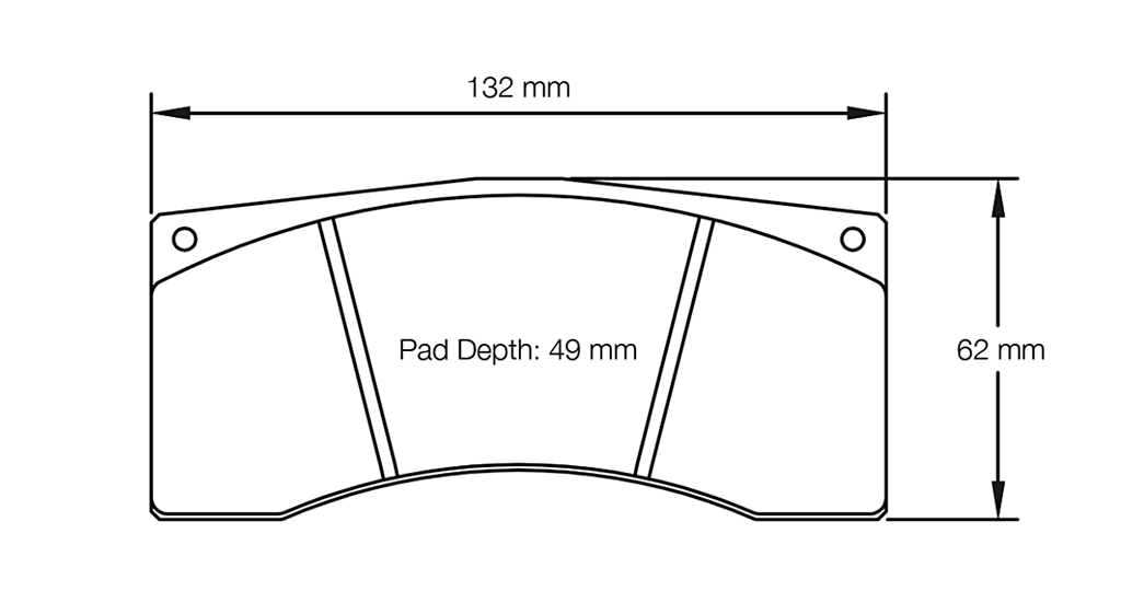 Pagid Racing Brake Pads No. 8037 (Rear)
