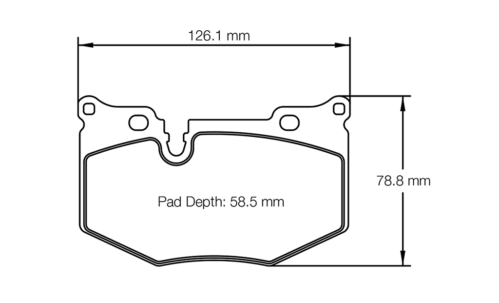 Pagid Racing Brake Pads No. 8279 (Rear)