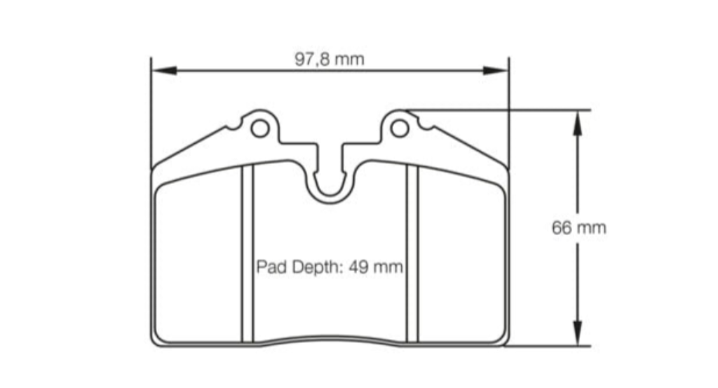 Pagid Racing Brake Pads No. 1203 - Thunder Hill