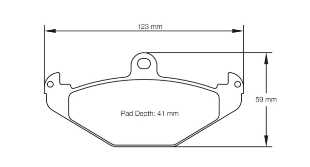 Pagid Racing Brake Pads No. 1682 - Thunder Hill