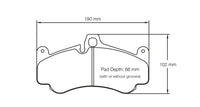 Thumbnail for Pagid Racing Brake Pads No. 2707 - Thunder Hill