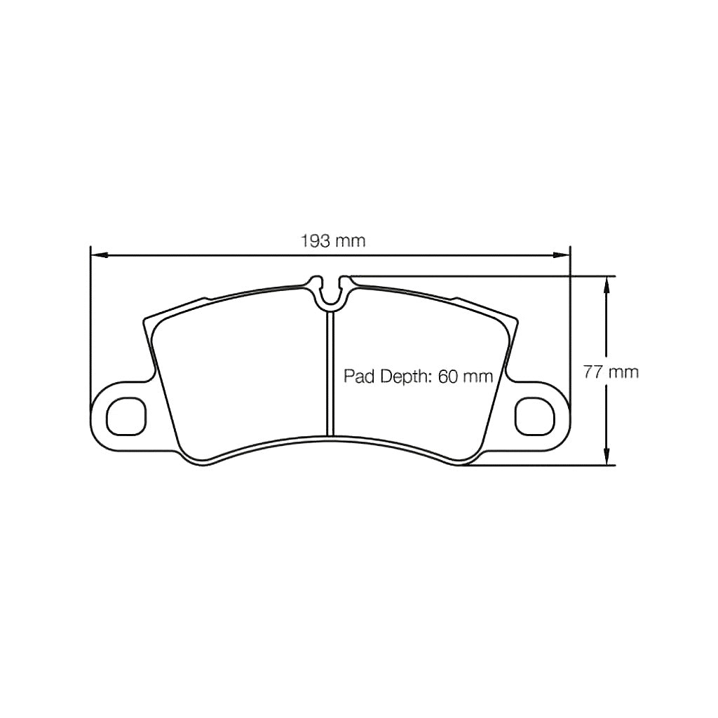 Pagid Racing Brake Pads No. 4581 (Rear)