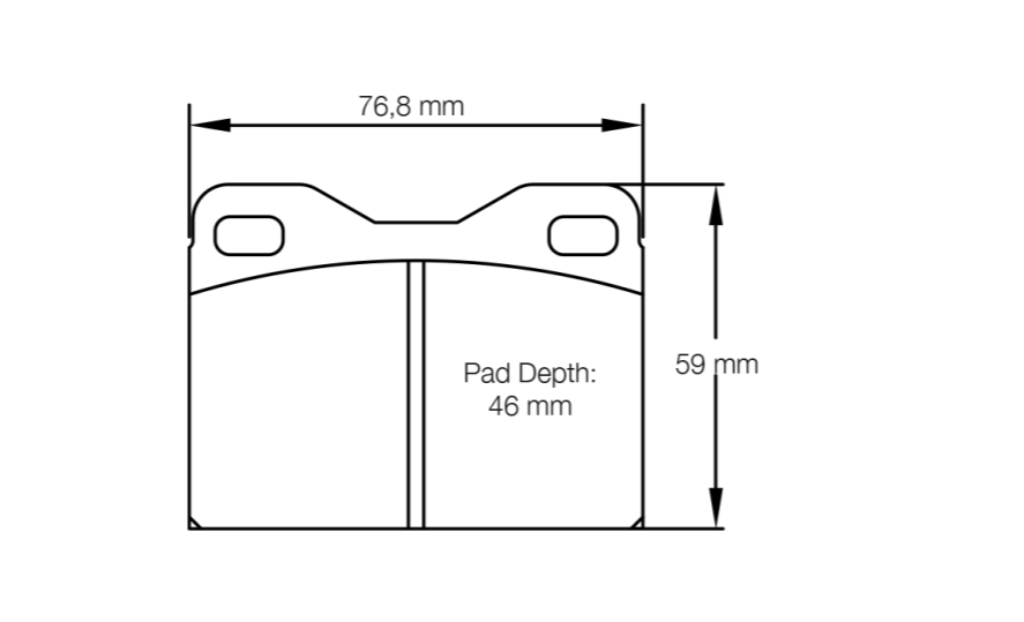 Pagid Racing Brake Pads No. 4623 - Thunder Hill