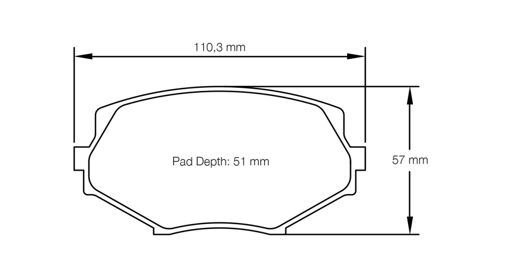 Pagid Racing Brake Pads No. 8127 - Thunder Hill