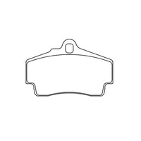 Thumbnail for Pagid Racing Brake Pads No. 2406 (Rear)