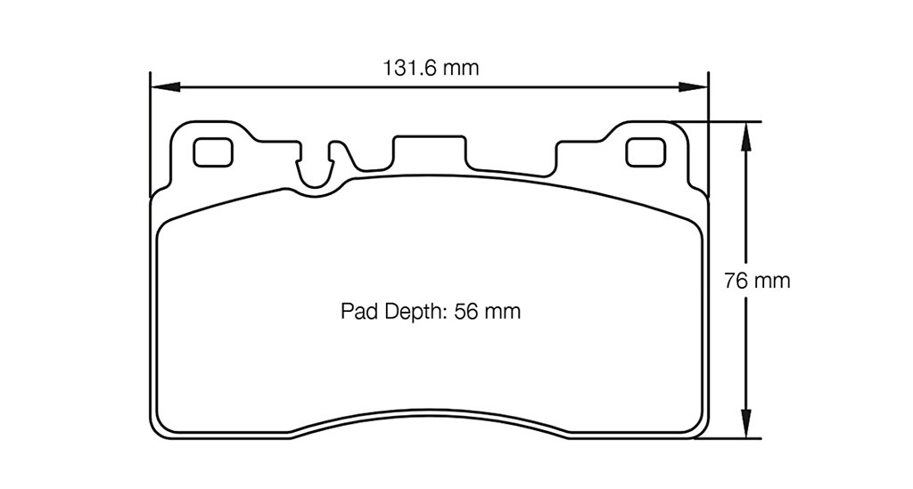 Pagid Racing Brake Pads No. 8089 (Rear)