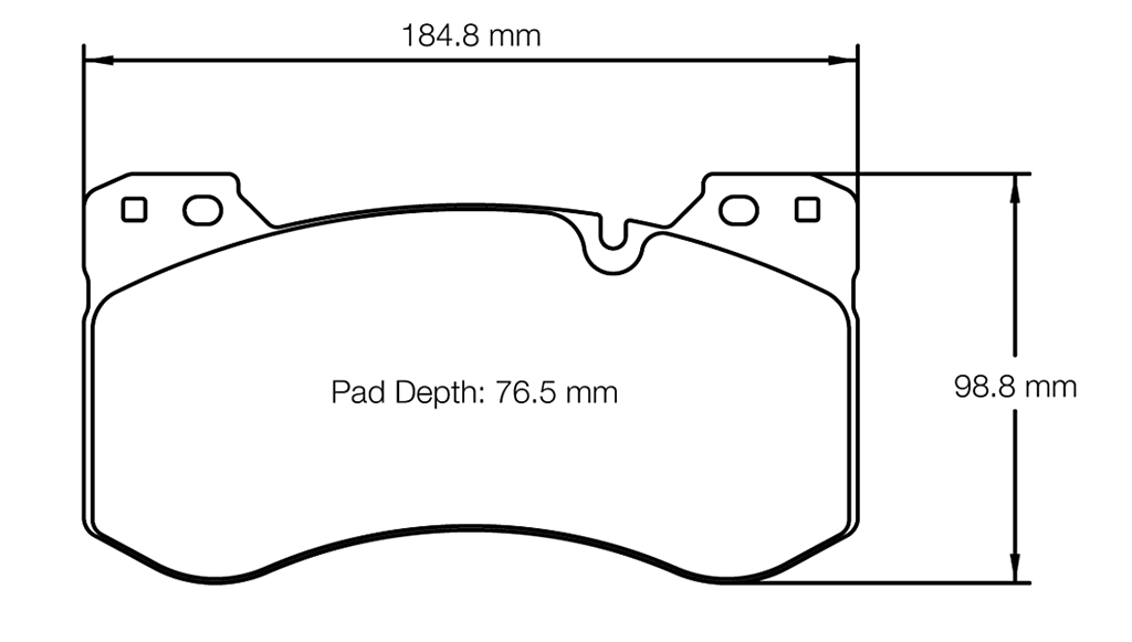 Pagid Racing Brake Pads No. 8302 (Front)