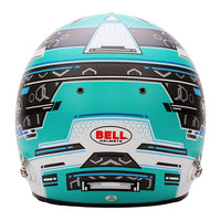 Thumbnail for Front angled view of Bell RS7 Pro Helmet SA2025 in blue front finish