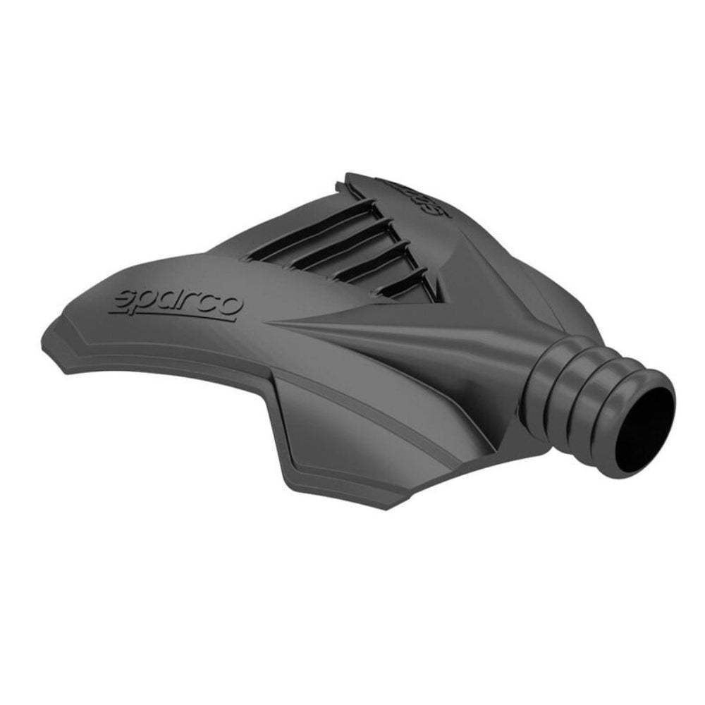 Sparco Helmet Top Air Vent top view showing airflow fins and black aerodynamic housing