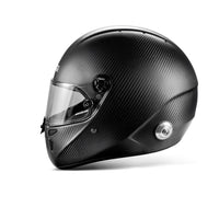 Thumbnail for sparco stealth rf carbon fiber helmet SA2025 left with  Black interior image