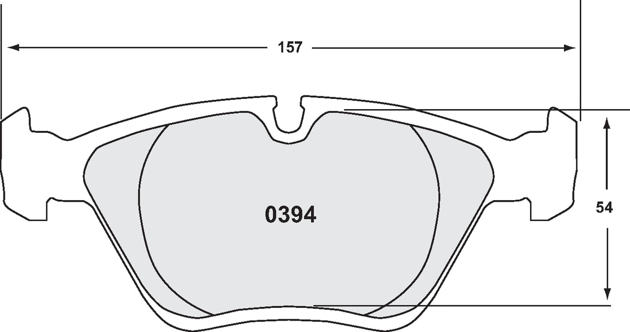 PFC Brake Pads 0394.XX.20.44