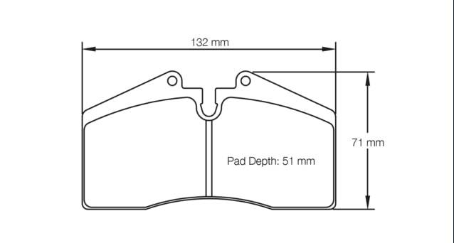 Pagid Racing Brake Pads No. 1204