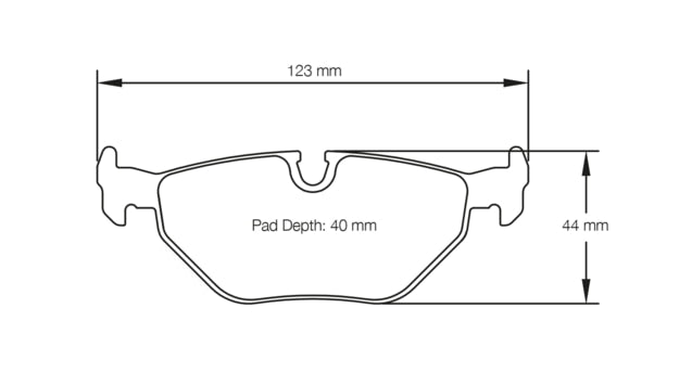 Pagid Racing Brake Pads No. 1285