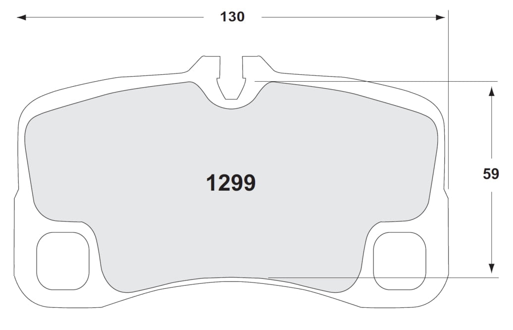 PFC Brake Pads 1299.XX.18.44 REAR