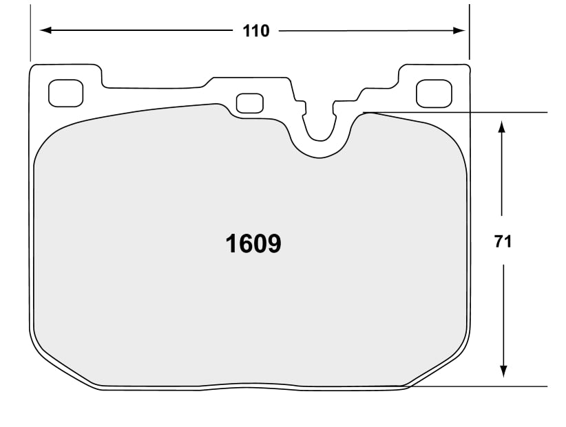 PFC Brake Pads 1609.XX.17.44